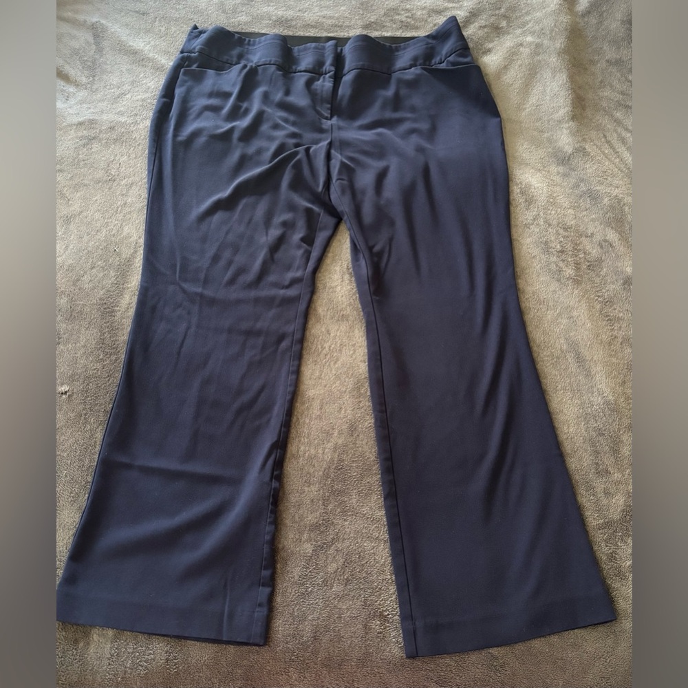 Maurice’s Navy Blue Pull-On Boot Cut Women’s Long/Tall Pants